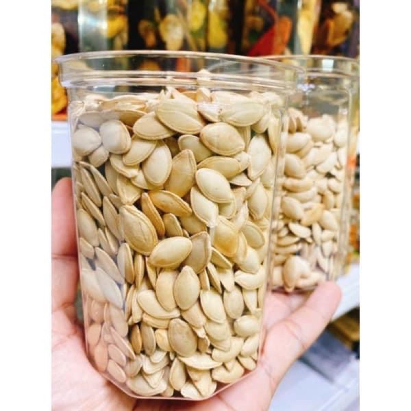 HẠT BÍ SẠCH RANG TAY rang bếp củi giòn tan 300gr | Shopee Việt Nam