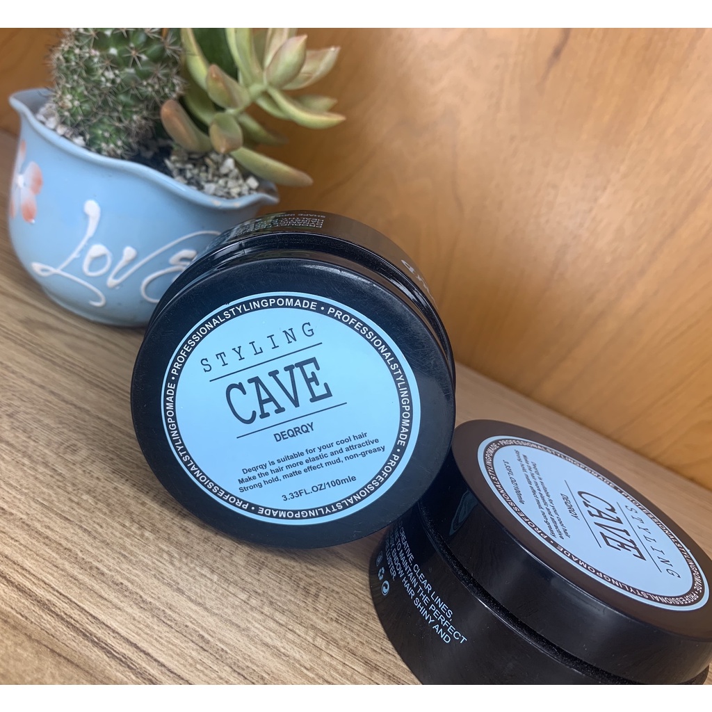 Sáp Vuốt Tóc Nam Styling Cave DEQRQY 100ml Shopee Việt Nam