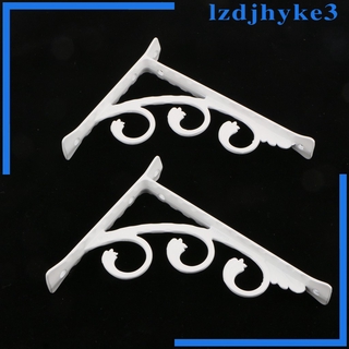 2 Chiếc Giá Treo Tường Kim Loại Chống Rỉ Sét Giá Đỡ Hình Chữ L Hỗ Trợ