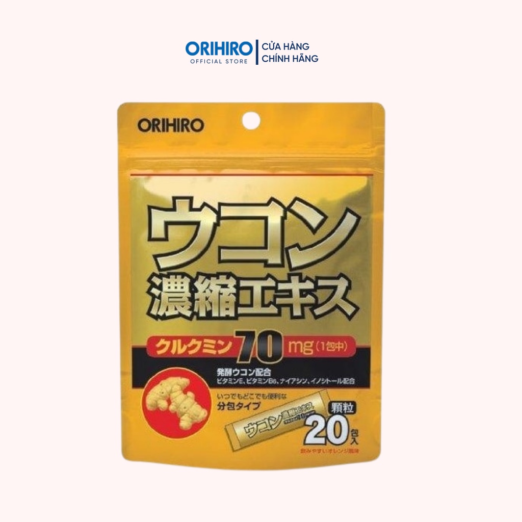 Tinh bột nghệ Orihiro có chứa Curcumin không? Curcumin có công dụng gì?
