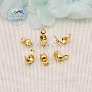 20 Cái Kẹp Đầu Dây Hình Sò Loại Tốt Bền Màu Làm Dây Chuyền Trang Sức Handmade