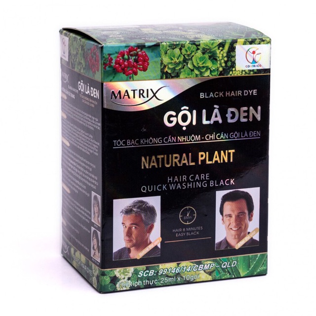✅[Chính Hãng] gội là đen Matrix 1 gói lẻ (hàng loại 1,date mới)