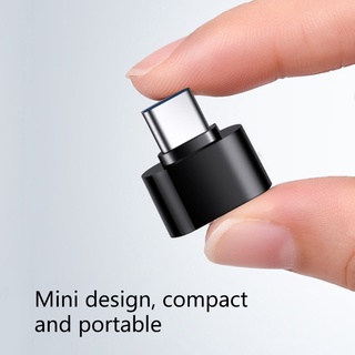 1 cặp đầu chuyển đổi Type C sang USB cho điện thoại di động và máy tính bảng