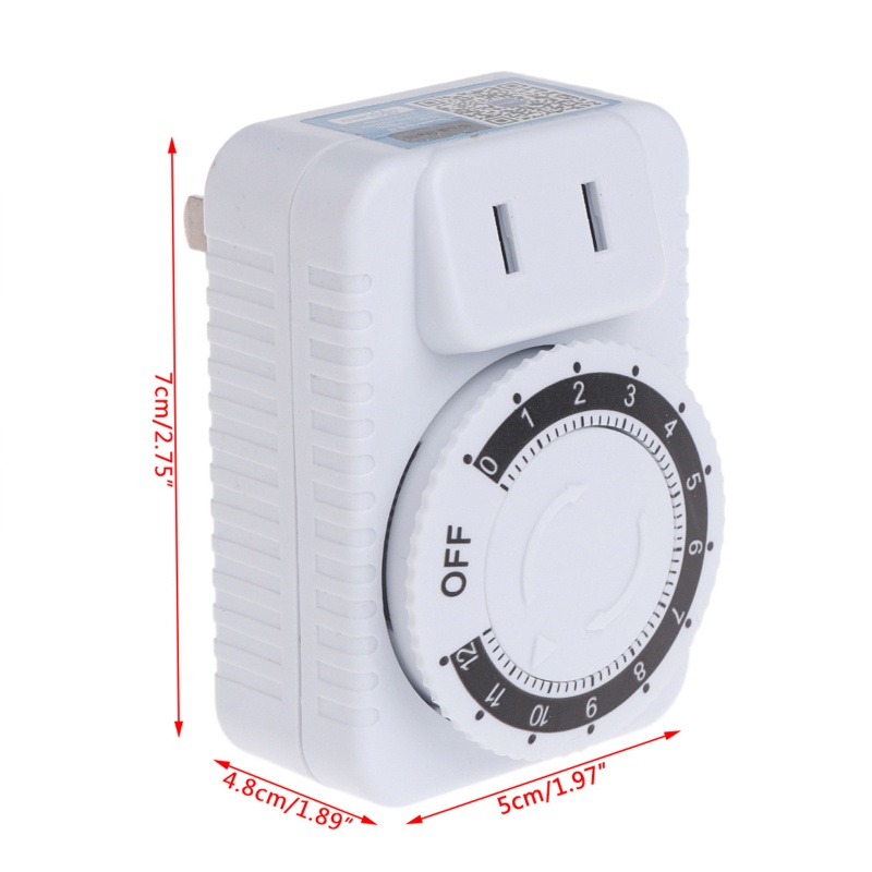 Ổ cắm công tắc hẹn giờ 12 giờ PPY 220V Thời gian tiết kiệm năng lượng có thể lập trình