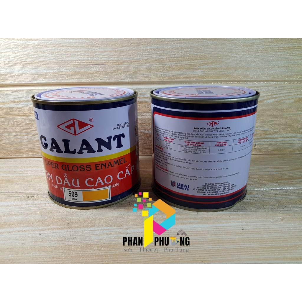[CHÍNH HÃNG] SƠN DẦU CAO CẤP GALANT_ NHIỀU MÀU_3KG (CÓ XUẤT HĐ GTGT)