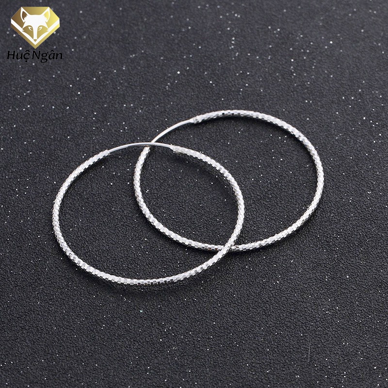 Ảnh Bông tai bạc Ý 925 Huệ Ngân - khuyên xinh RYE3014101 3