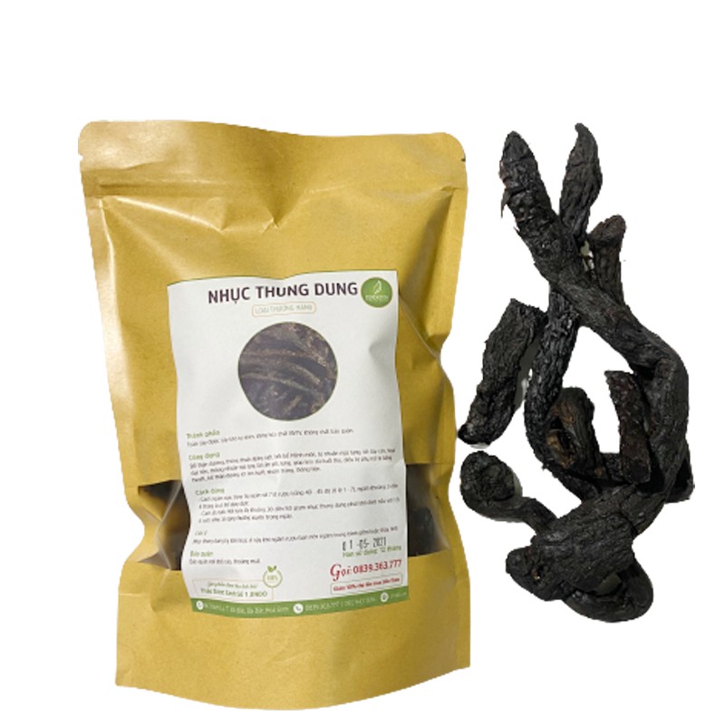Nhục thung dung khô JINDO 1kg hỗ trợ nhuận tràng, bổ thận, tráng dương kiện gân cốt