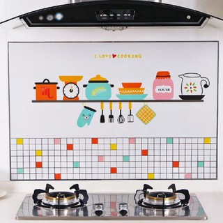 Giấy dán tường nhà bếp tráng nhôm bóc dán