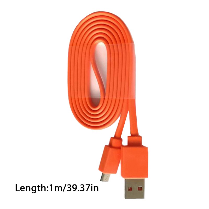 1M Sạc USB Sạc Nguồn Dây Dữ Liệu Cáp Cho-JBL Flip 3 4 Xung 2 Loa Bluetooth Cam Thiết Thực