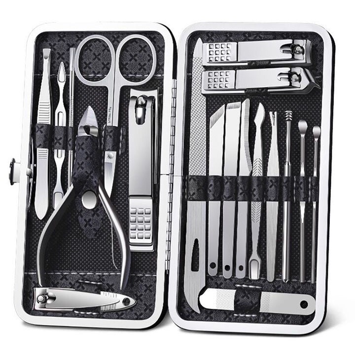 Bộ Dụng Cụ Cắt Móng Tay 10, 12, 19, 20 Món Bằng Thép Không Gỉ-  Bộ Bấm Móng Tay Làm Nail Cao Cấp 39
