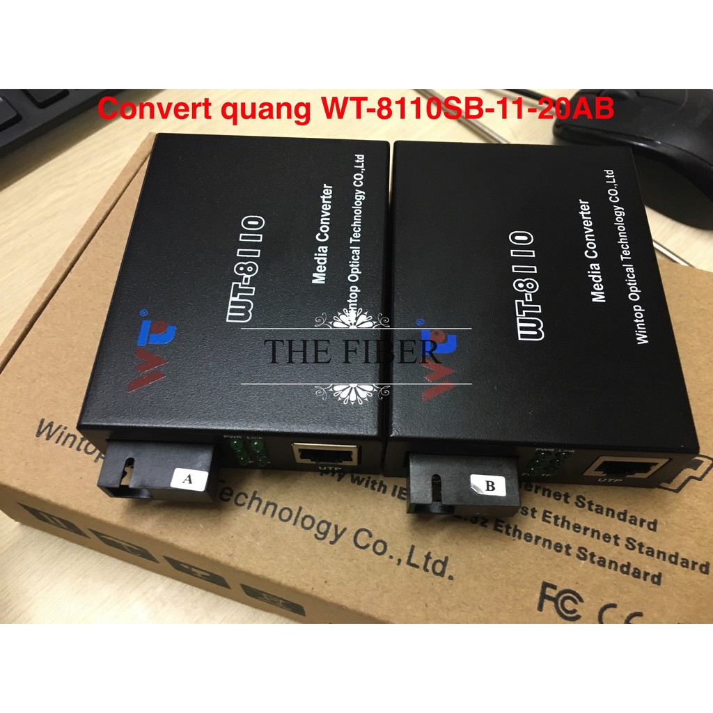 Convert quang 1 sợi 1 cặp=2 Cái AB WINTOP | Shopee Việt Nam
