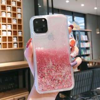 Ốp Điện Thoại Trong Suốt Chống Sốc Màu Trơn Họa Tiết Trái Tim Cho iPhone 13 12 11 Pro Max Mini XS XR X 8 7 6 Plus