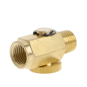 Van điều chỉnh áp suất khí nén 1/4'' NPT bằng đồng thau