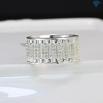 Nhẫn bạc nam tròn bản to đính đá sang trọng NNA0260 - Trang sức TNJ — ảnh 5