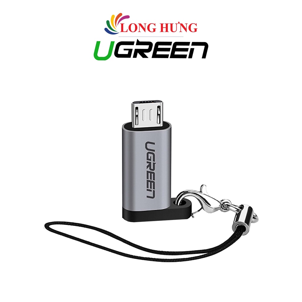 Cổng chuyển đổi Ugreen Micro USB to USB-C Adapter US282 50590 - Hàng chính hãng