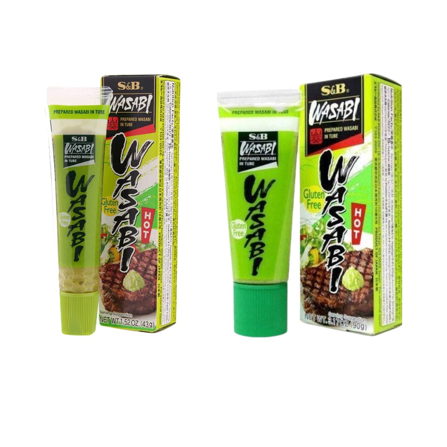 [Nhập Khẩu Từ Nhật Bản] Gia Vị Wasabi S&B Prepared Wasabi In Tube ...