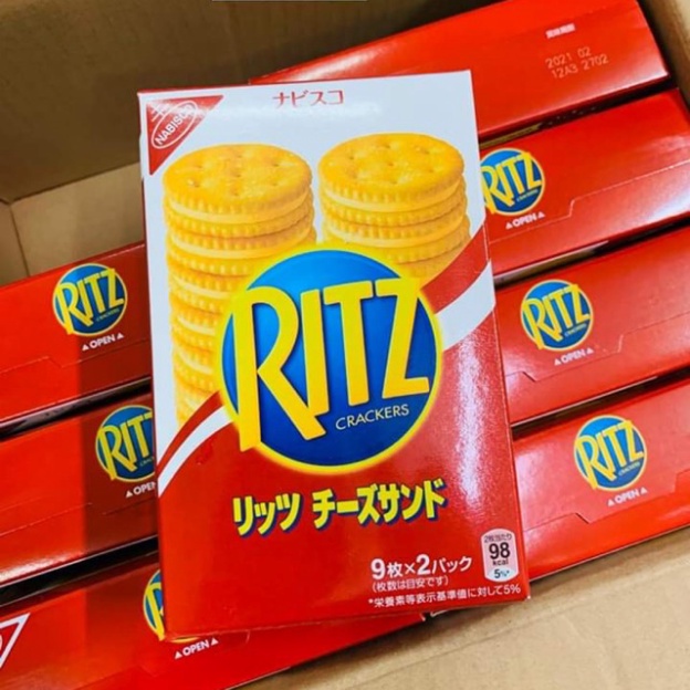 Bánh Quy Ritz Phô Mai Nhật Bản | Shopee Việt Nam