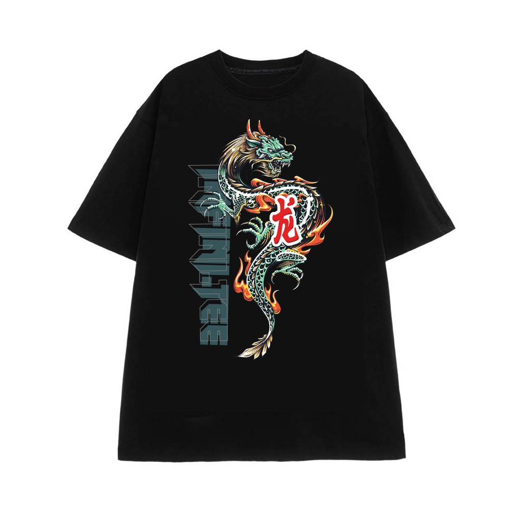 Áo thun INFINITEE Fni0136, Thun 100% Cotton - form rộng Unisex.