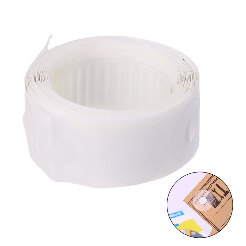Hộp 250 miếng dán tròn bảo vệ lỗ bấm giấy rời
