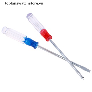 Bộ 5 tuốc nơ vít phẳng / lưỡi chéo nhỏ gọn để sửa chữa gia đình