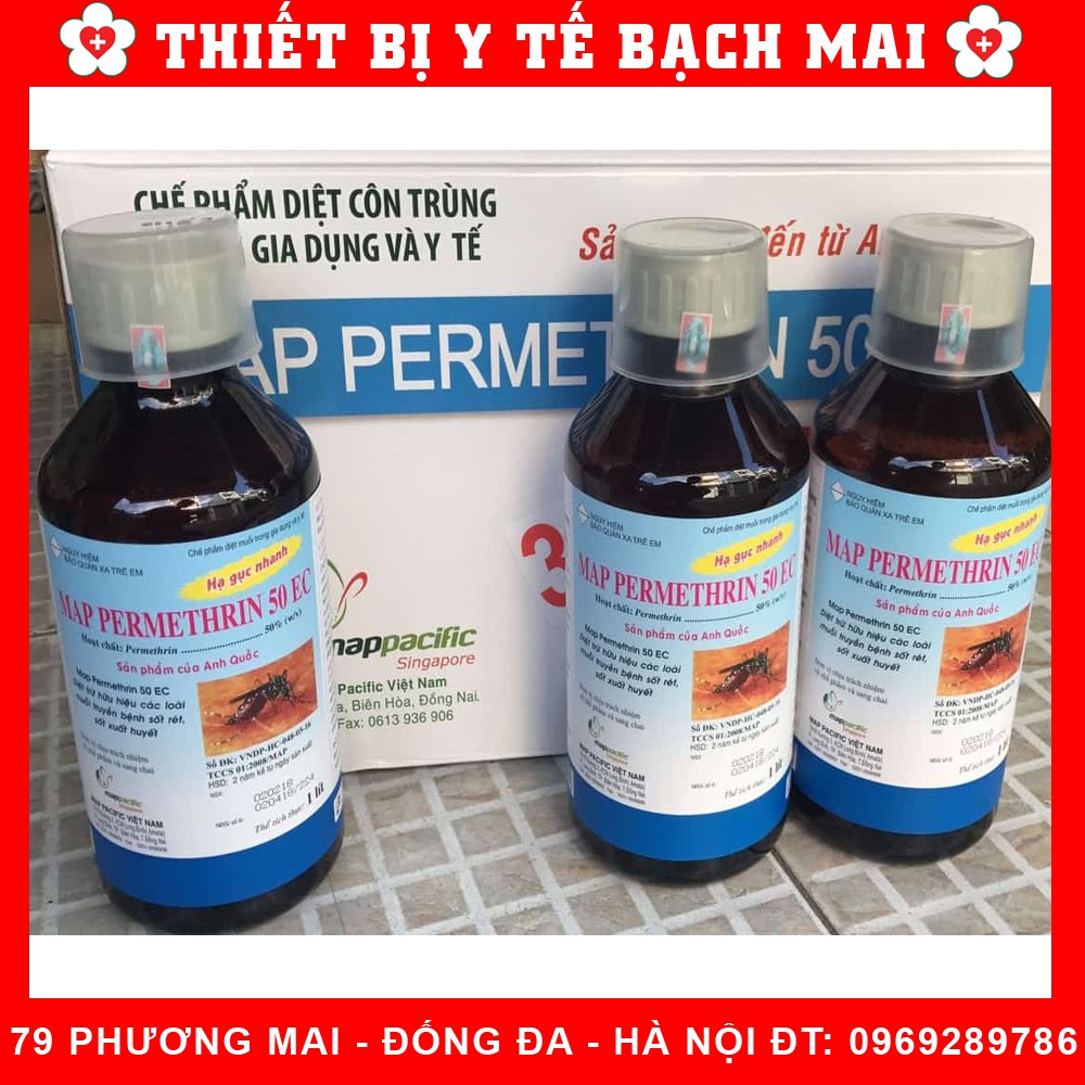 Thuốc diệt muỗi Permethrin 50EC có an toàn cho người sử dụng không?
