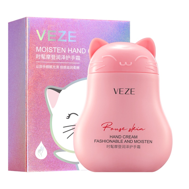 Kem Dưỡng Da Tay Kitty Veze Nội Địa Trung Mềm Mịn Da