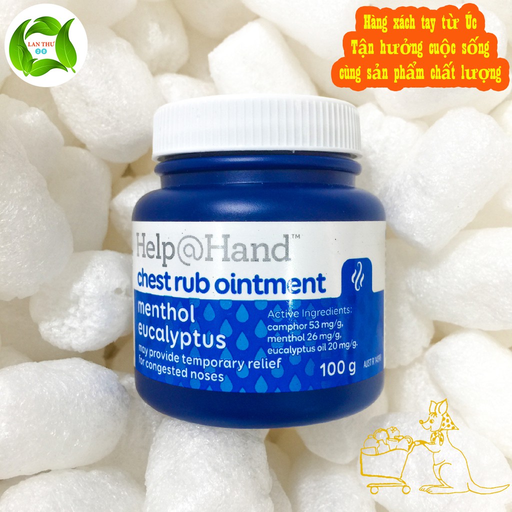 Dầu Cù Là Chest Rub Ointment 100g của Úc Shopee Việt Nam