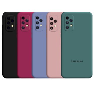 Ốp lưng bảo vệ toàn diện bằng silicon chính hãng chính thức Vỏ bảo vệ Camera mềm Samsung Galaxy A12 A32 A52 A72 5G A51 A31 A21S 4G