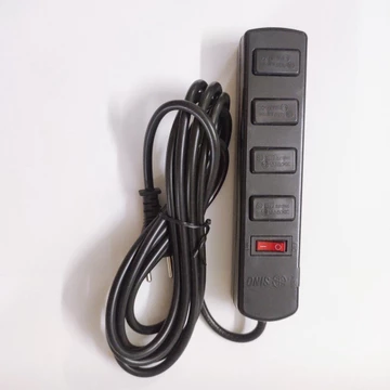 Ổ Cắm Điện Kéo Dài Loại 4 Ổ Cắm 2 Chấu + 1 Công Tắc (Có Đèn Báo), Dây 2x0.85 Sino 4SN3/T , 4SN5/T , 4SN10/T