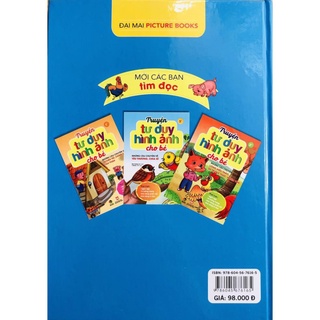 Sách - Truyện tư duy hình ảnh cho bé: Những câu chuyện về yêu thương, chia sẻ Mcbooks