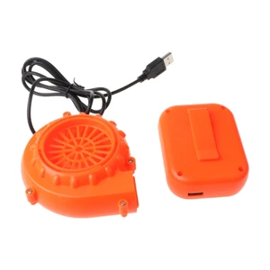 Quạt thổi hơi mini dùng pin cho lò nướng tiện lợi