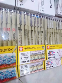 Manga Set - Sakura Micron - Bộ bút vẽ kỹ thuật nhiều lựa chọn