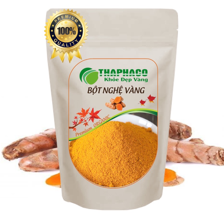 [HCM] Bột Củ Nghệ Vàng 100g Uống Làm Đẹp Dưỡng Da THAPHACO