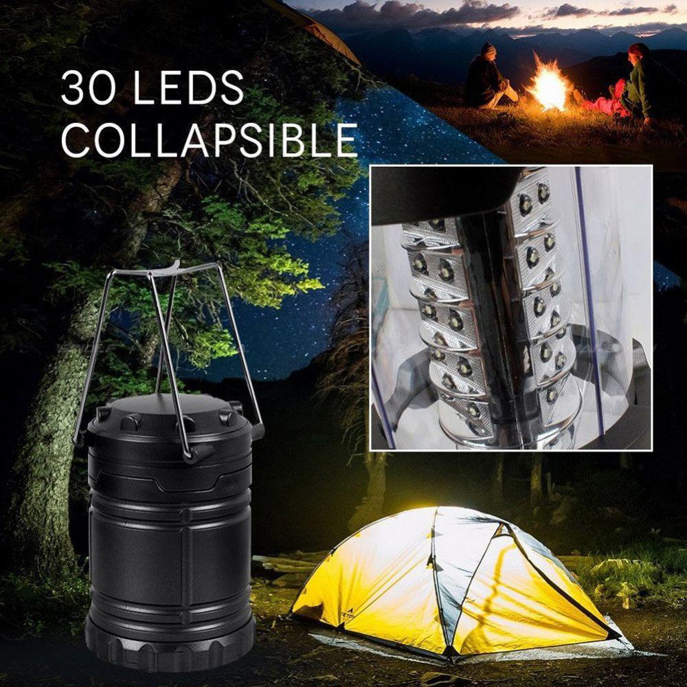 Đèn lều HOBBIYN 30LED chống nước, tiện lợi cho hoạt động ngoài trời