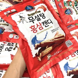 Kẹo Hồng Sâm Không Đường Đỏ 500Gr