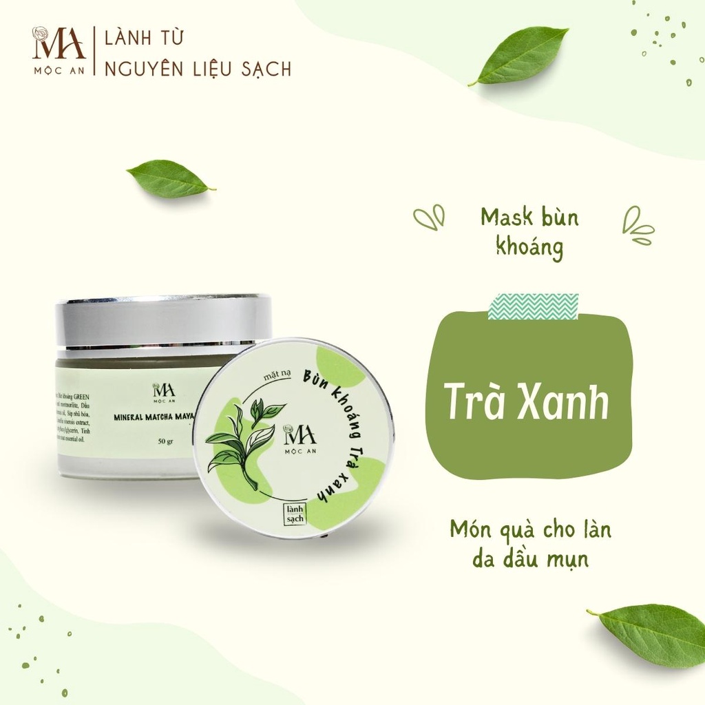 Mô tả Mặt Nạ Bùn Khoáng Mộc An Giúp Giảm Mụn, Dưỡng Da Tươi Trẻ Mineral Maya Mask 50g - 5