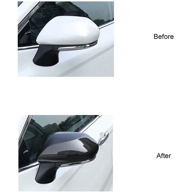 Ốp gương chiếu hậu xe Toyota Camry 2014 - 2022, 2023, 2024, 2025 Vân Carbon cao cấp