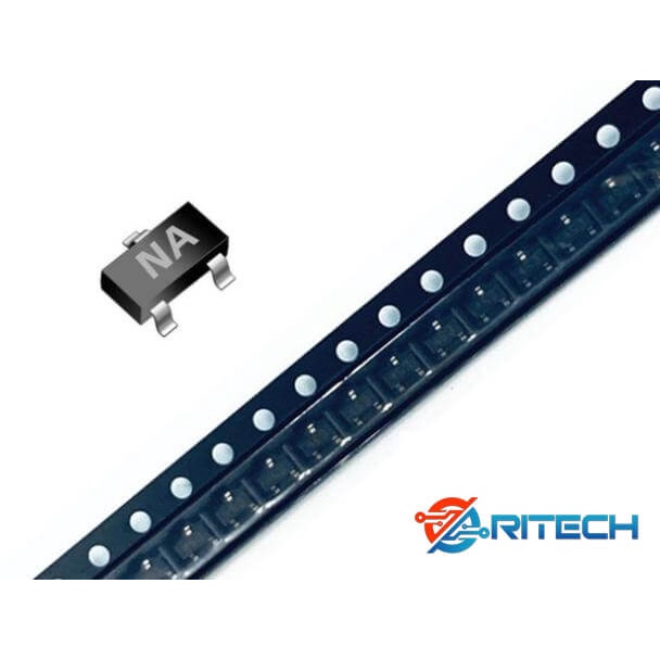 20 chiếc] KRC101S kí hiệu NA Transistor NPN kiểu chân SOT23