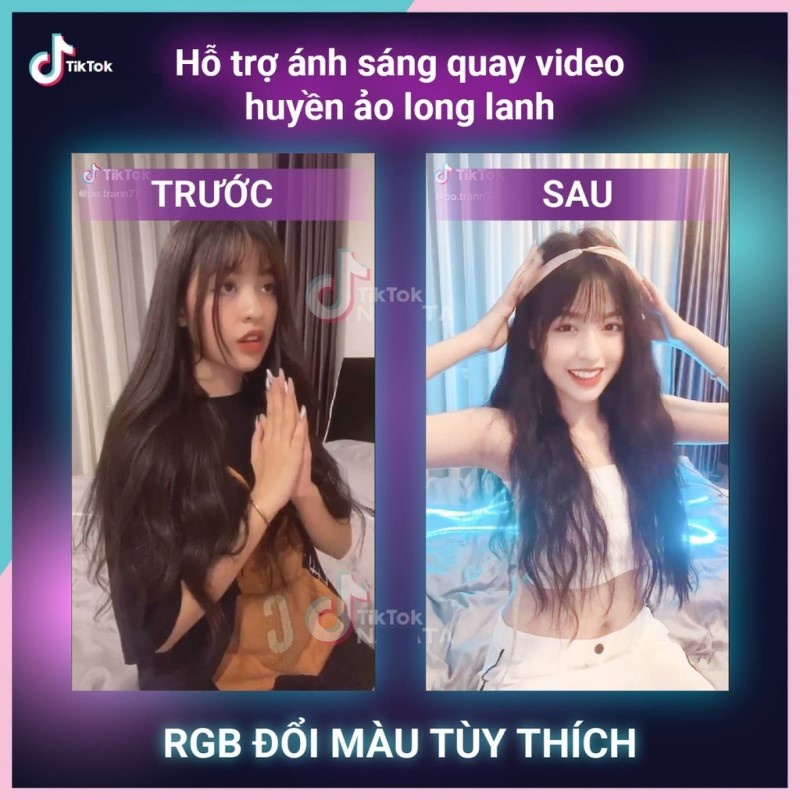 Đèn Led Trang Trí Phòng Ngủ RGB Dài 5m - Kèm Remote, Adapter 12V, Sạc - IP67 Chống Nước