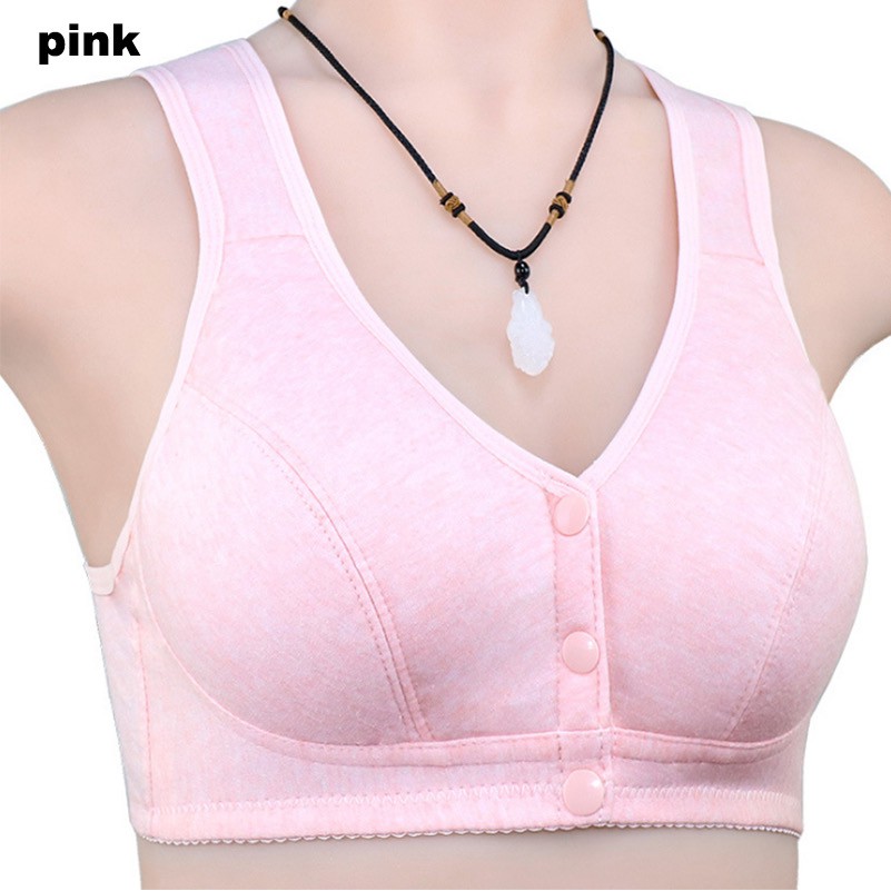 Áo ngực cỡ lớn dành cho nữ trung niên Áo ngực có khóa phía trước không dây