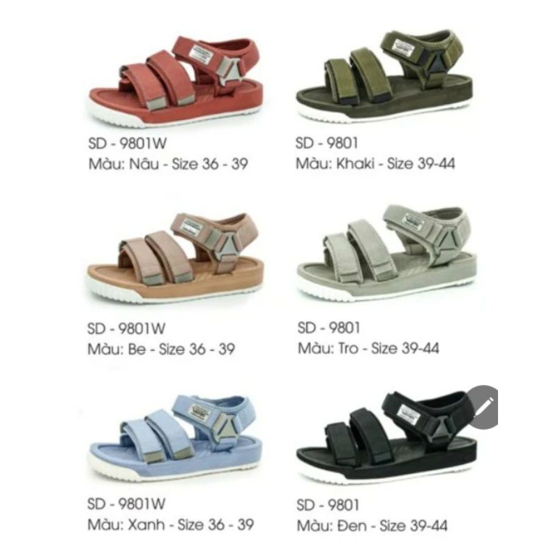 Sandal Vento Chính hãng SD9801 size 35-44