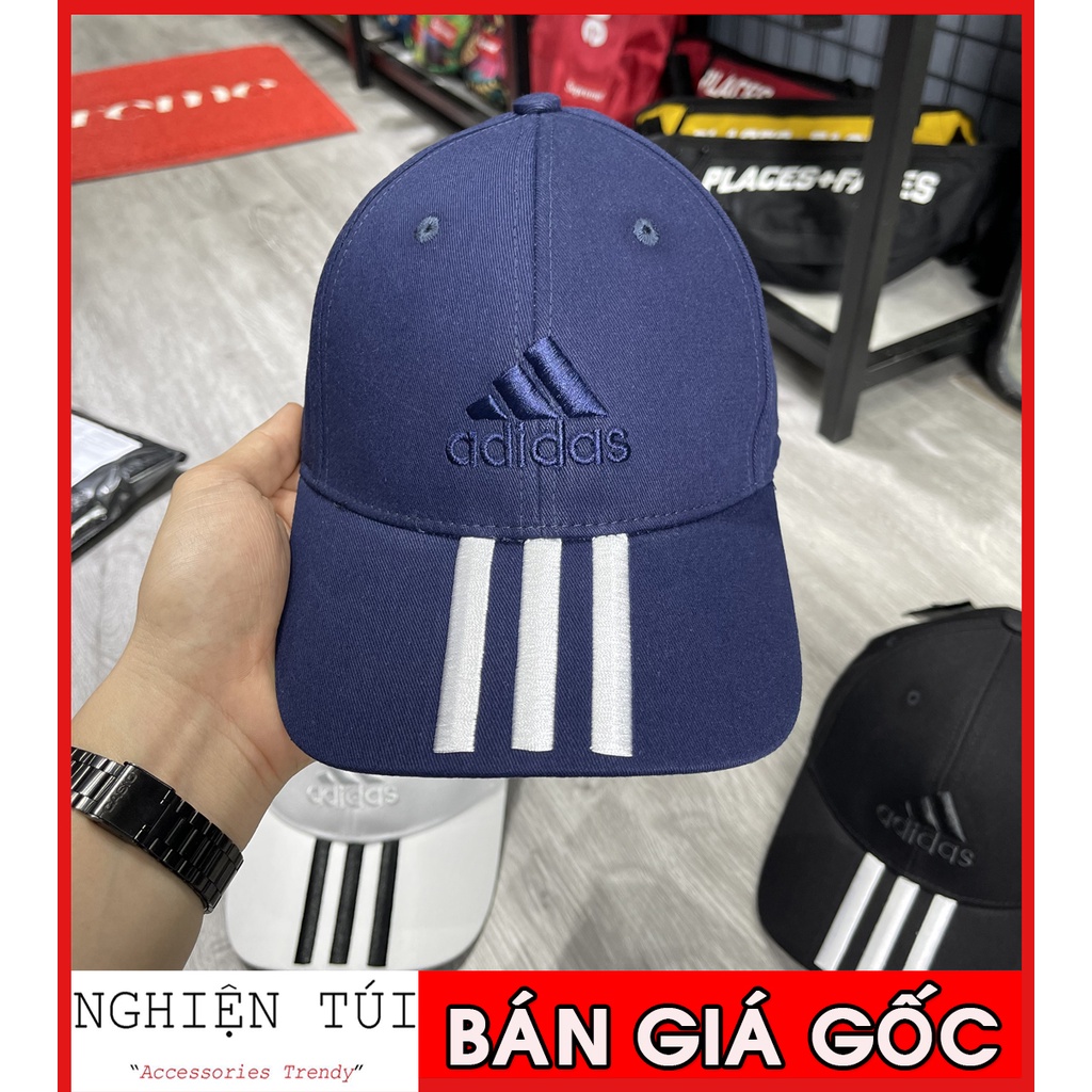 NGHI N TUI GIA G C M L i Trai Adidas SIX PANEL CLASSIC 3 STRIPES CAP BK0808 GIA R UNISEX CAM K T CH T L NG