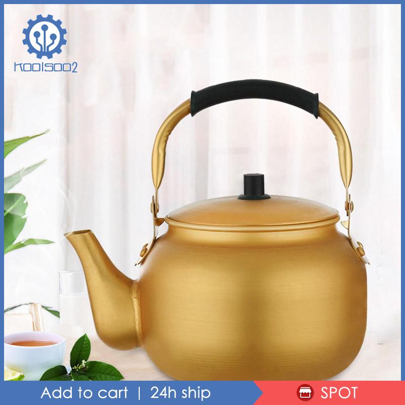 Ấm Đun Nước Bằng Nhôm Màu Vàng Koolsoo2 Tiện Dụng Mang Theo Du Lịch Cắm Trại