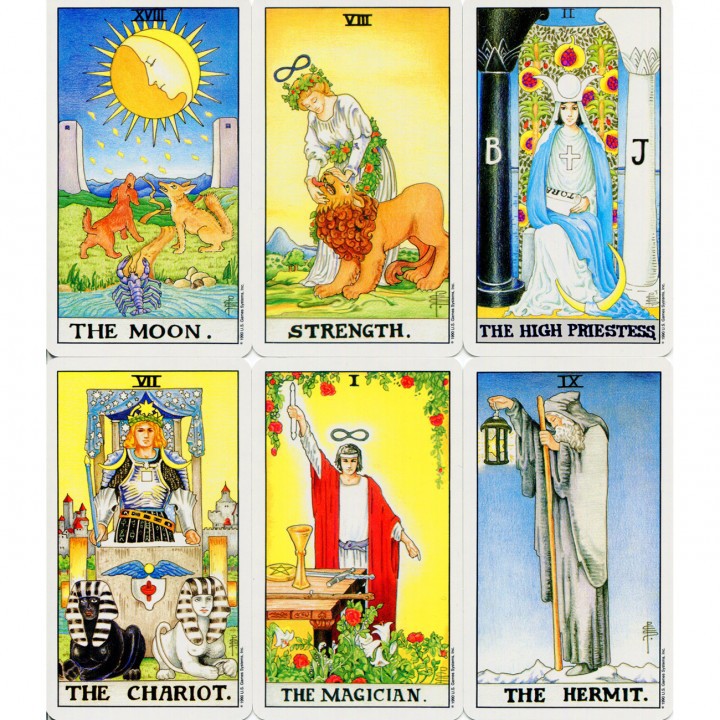 Ảnh Bộ Bài Bói Tarot 78 The Rider Waite Deck Chính Hãng Amalife Cỡ To – Tặng Kèm Túi Đựng Bài Bằng Vải Nhung 4