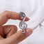 COSCOVED Micro Thổ Cẩm Quà Tặng Cho Trẻ Em Dễ Thương Ve Áo Trâm Phụ Kiện Trang Sức Huy Hiệu Pin Ve Áo Pin Men Pin