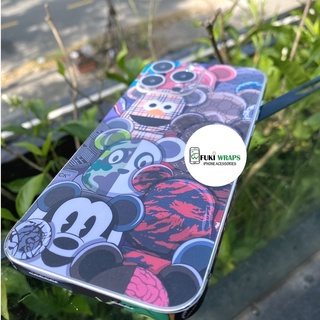Tấm dán Skin Mặt Sau Hình Gấu FULL VIỀN Dành Cho 13prm , 12prm , 11prm , x, xsm , 6p , 7p , xr - FukiShop