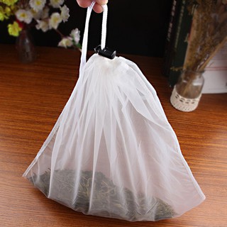 Túi lưới lọc trà có dây khóa chất liệu chịu nhiệt siêu bền tiện lợi , an toàn