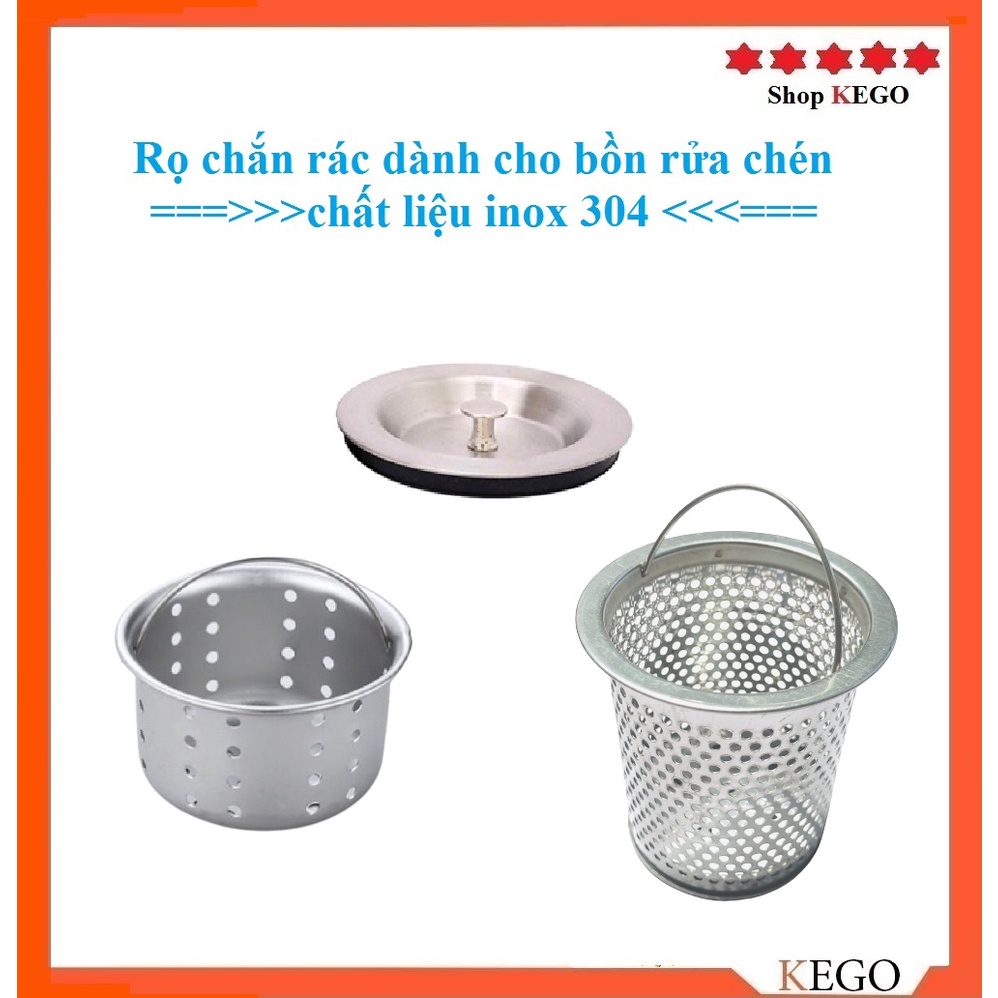 Rọ lọc rác - Nắp chậu dành cho bồn rửa chén chất liệu inox 304 | Shopee ...