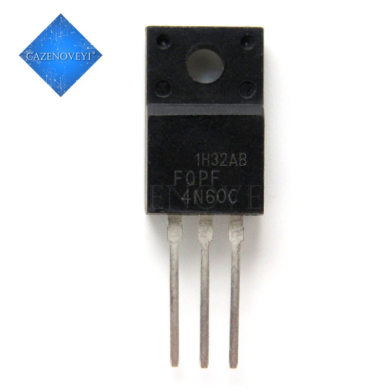 10pcs FQPF4N60 FQPF4N60C TO-220 4N60C 4N60 TO220 MOS FET transistor in