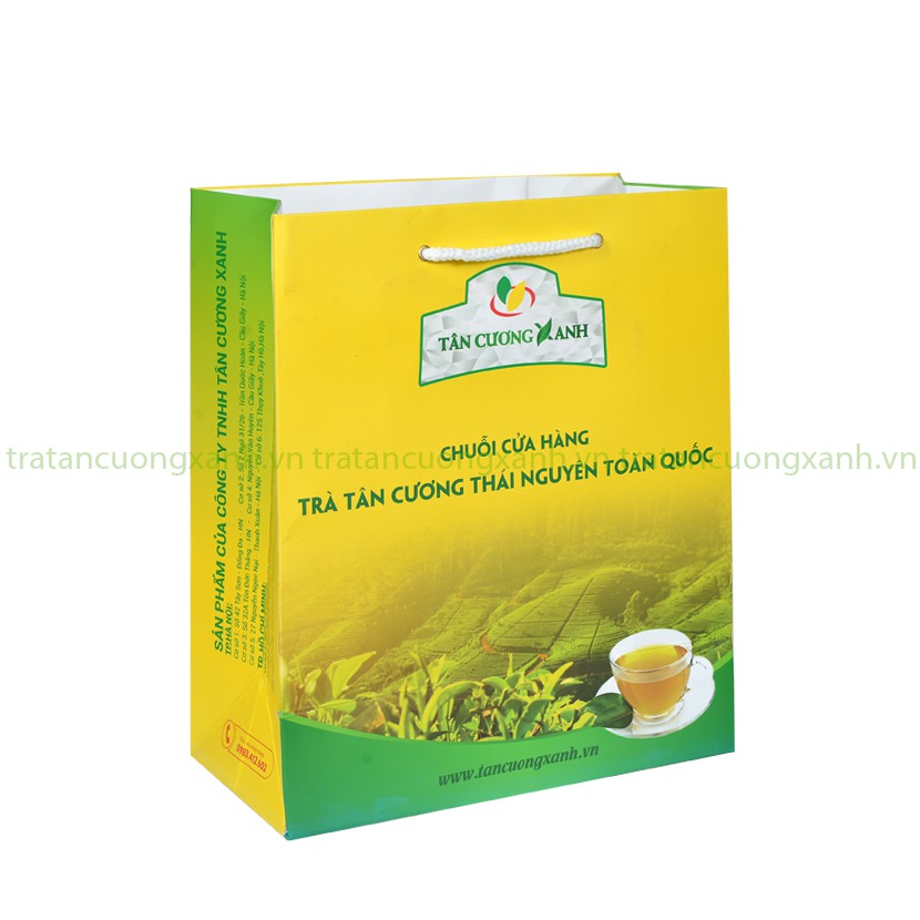 Trà Xanh Tân Cương SK10 hộp 100gr Chè Thái Nguyên TÂN CƯƠNG